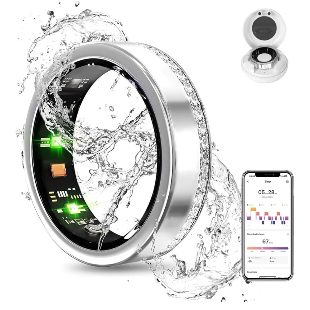 Advanced Silver Smart Ring